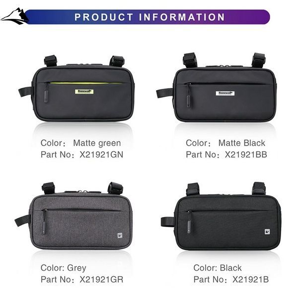 Велосумка на кермо Rhinowalk 2л X21921 Black VGRW122 фото Велосумка на кермо Rhinowalk 2л X21921 Black VGRW122 фото