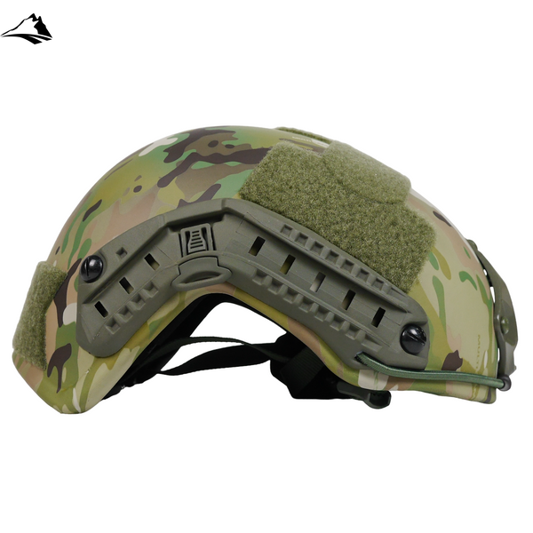 Шолом FAST Future Assault Shell Helmet NIJ IIIA з покращеними вставками, чорний, універсальний 7018 фото