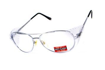 Окуляри захисні Global Vision Aviator (clear), прозорі GV-AVIAT-CL фото