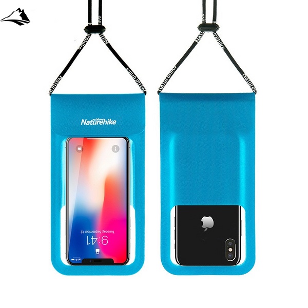 Гермочохол для смартфона Naturehike CB02 IPX8 6 inch NH18S002-D Blue VG6927595725849 фото