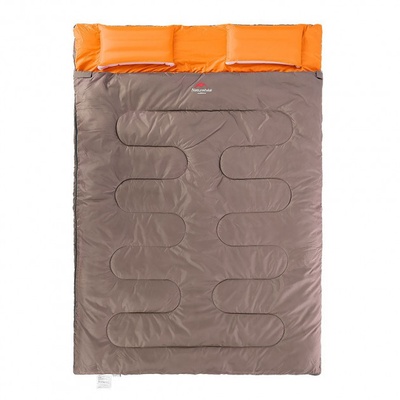 Спальний мішок Naturehike Double Sleeping Bag with Pillow SD15M030-J apricot grey VG6927595703786 фото