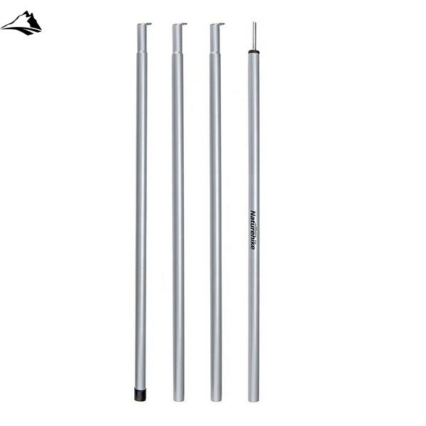 Комплект стійок для тенту Naturehike NH19PJ042 2.4м Steel poles Ø25 silver VG6927595741931 фото