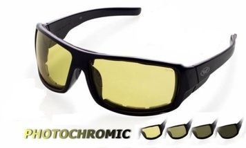 Окуляри фотохромні (захисні) Global Vision Italiano Plus Photochromic (yellow) фотохромні жовті *** 1ИТ24-30П фото