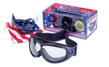 Окуляри захисні з ущільнювачем Global Vision All-Star Kit (змінні лінзи), Anti-Fog 1ОЛСТКИТ фото