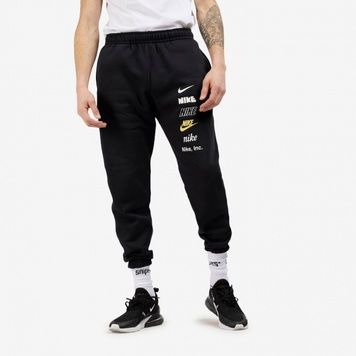 Брюки мужские Nike Club Plus Logo Pants Flc, черный, L DX0795-010 фото