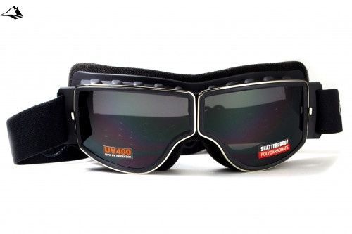 Окуляри захисні з ущільнювачем Global Vision Ultimate (gray) Anti-Fog, чорні 1АЛТИМ-20 фото