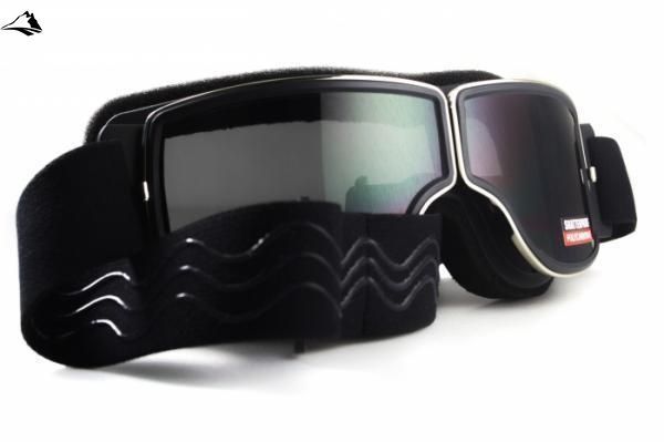 Окуляри захисні з ущільнювачем Global Vision Ultimate (gray) Anti-Fog, чорні 1АЛТИМ-20 фото