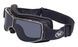 Окуляри захисні з ущільнювачем Global Vision Ultimate (gray) Anti-Fog, чорні 1АЛТИМ-20 фото 1