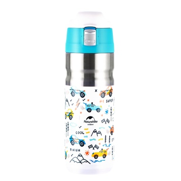 Термогорнятко Naturehike Vacuum Bottle 0,5 L NH19SJ009 White VG6927595740453 фото