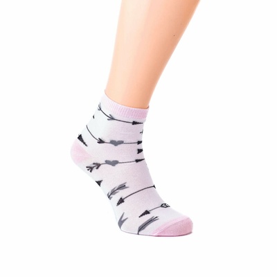 Шкарпетки гладкі жіночі, ТМ "Leostep", світло-сірий, 35-37 4000215125 фото