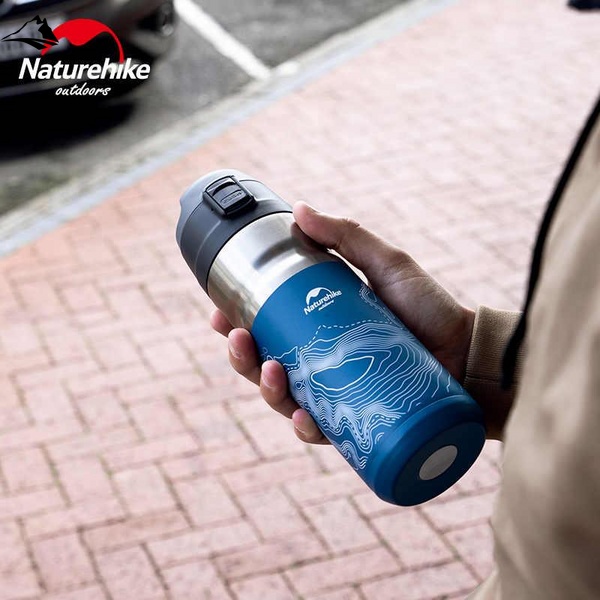 Термогорнятко Naturehike Vacuum Bottle 0,5 L NH19SJ009 White VG6927595740453 фото