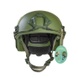 Шолом Fast Helmet UHMW-PE, оливковий, L 7006 фото 2