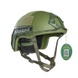 Шолом Fast Helmet UHMW-PE, оливковий, L 7006 фото 7