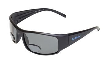 Окуляри біфокальні поляризаційні BluWater Bifocal-1 (+2.0) Polarized (gray) (чорна біфокальна лінза з діоптріями) 4БИФ1-20П20 фото