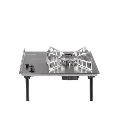 Пальник-плита кемпінговий Naturehike Outdoor Table Furnace Q-9E NH19PJ002 Grey VG6927595740446 фото