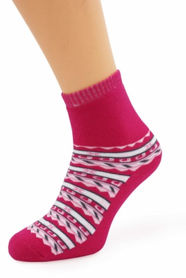 Шкарпетки махрові жіночі, ТМ "Leostep", малиновий, 35-37 4001915525 фото