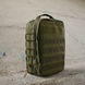Штурмовой рюкзак быстросъемный кордура, хаки, универсальный 6035 фото 7