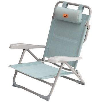 Стілець пляжний Easy Camp Breaker Aqua Blue (420035) SVA928906 фото