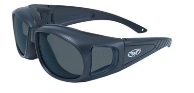 Очки защитные с уплотнителем Global Vision Outfitter (gray) Anti-Fog, черные 1АУТФ-20 фото