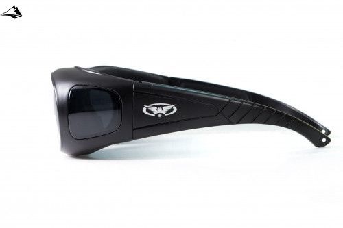 Окуляри захисні з ущільнювачем Global Vision Outfitter (gray) Anti-Fog, чорні 1АУТФ-20 фото