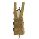 Жесткий усиленный тактический подсумок KIBORG GU Single Mag Pouch, койот, универсальный 4054 фото 4
