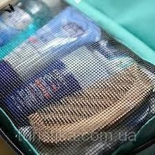 Несесер Naturehike Toiletry bag dry and wet separation M NH18X030-B Grey VG6927595729038 фото