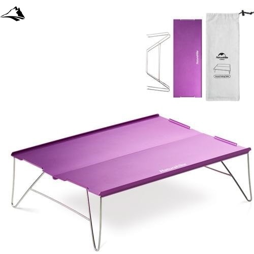 Столик для походів Naturehike Compact Table 340х250 мм NH17Z001-L Purple VG6927595729465 фото