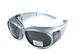 Окуляри захисні з ущільнювачем Global Vision Outfitter Metallic (gray) Anti-Fog, чорні в сірій оправі 1АУТФ-ц20 фото 1