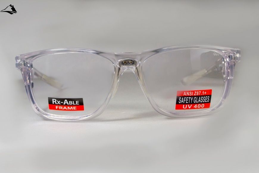 Окуляри під діоптрії Global Vision RX-T Crystal (rx-able) (clear), прозорі в прозорій оправі 1RX-T-10 фото