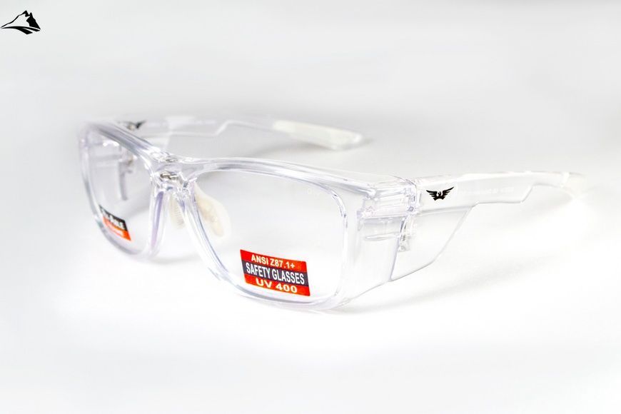Окуляри під діоптрії Global Vision RX-T Crystal (rx-able) (clear), прозорі в прозорій оправі 1RX-T-10 фото