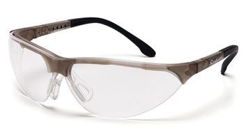 Окуляри захисні Pyramex Rendezvous Crystal Gray (clear) Anti-Fog, прозорі в сірій напівпрозорій оправі PM-RENCR-CL1 фото