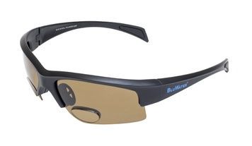 Окуляри біфокальні поляризаційні BluWater Bifocal-2 (+2.0) Polarized (brown) (коричнева біфокальна лінза з діоптріями) 4БИФ2-50П20 фото