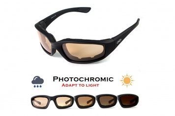 Окуляри фотохромні (захисні) Global Vision KickBack Photochromic (orange) фотохромні помаранчеві *** 1КИК24-60 фото