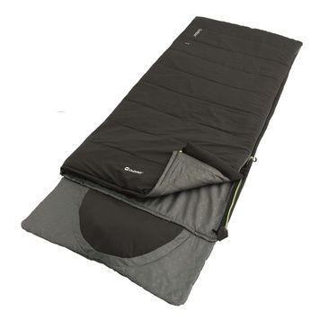 Спальний мішок Outwell Contour Reversible/+2&deg;C Midnight Black Right (230300) SVA928322 фото