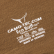 Шарф-труба Camo-Tec Eco 100% cotton, койот, універсальний SS17140 фото 3
