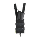 Жесткий усиленный тактический подсумок KIBORG GU Single Mag Pouch, черный, универсальный 4057 фото 1