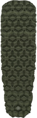 Килимок надувний Highlander Nap-Pak Inflatable Sleeping Mat 5 cm Olive (AIR071) SVA929796 фото