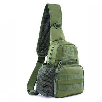 Сумка тактична через плече Smartex 3P Tactical 3 ST-055 army green VGST167 фото