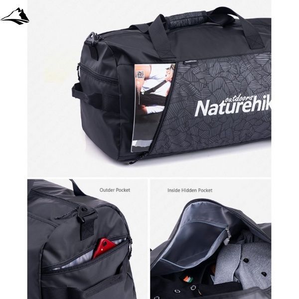 Спортивна сумка Naturehike M NH19SN002 Black VG6927595738825 фото