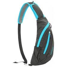 Рюкзак-сумка Naturehike Chest Bag 6 л NH23X008-K Black&Blue VG6927595745205 фото