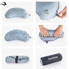 Самонадувна подушка Sponge Pillow New Naturehike NH20ZT006 blue VG6927595773864 фото