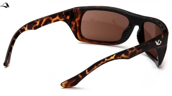 Окуляри захисні Venture Gear Vallejo Tortoise (bronze) Аnti-Fog, коричневі в коричневій оправі 3ВАЛЕ-Ч50 фото