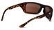 Окуляри захисні Venture Gear Vallejo Tortoise (bronze) Аnti-Fog, коричневі в коричневій оправі 3ВАЛЕ-Ч50 фото 4