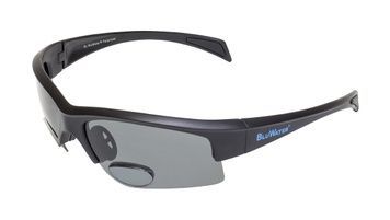 Окуляри біфокальні поляризаційні BluWater Bifocal-2 (+2.5) Polarized (gray) (чорна біфокальна лінза з діоптріями) 4БИФ2-20П25 фото