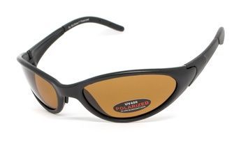 Окуляри поляризаційні BluWater Venice Polarized (brown) коричневі в чорній матовій оправі BW-VENIM-BRN2 фото
