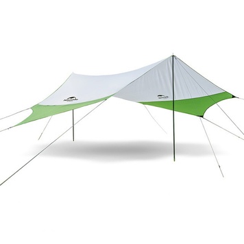 Тент кемпінговий Naturehike NH16T012-S 210T polyester 4.0х3.5 м 1.7кг Green VG6927595787779 фото