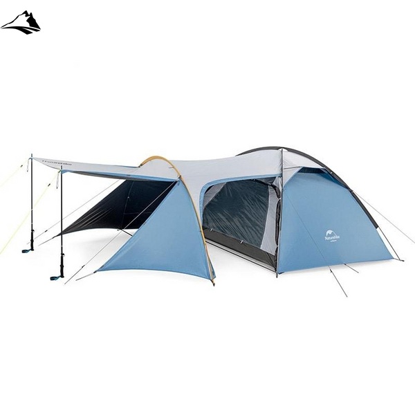 Намет Naturehike Knight 3 190T polyester NH19G001-Y Grey VG6927595736340 фото