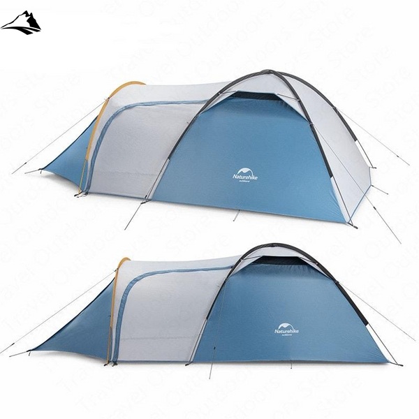 Намет Naturehike Knight 3 190T polyester NH19G001-Y Grey VG6927595736340 фото