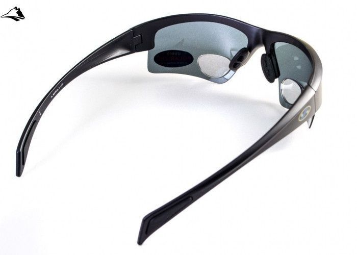 Окуляри біфокальні поляризаційні BluWater Bifocal-2 (+2.5) Polarized (gray) (чорна біфокальна лінза з діоптріями) 4БИФ2-20П25 фото