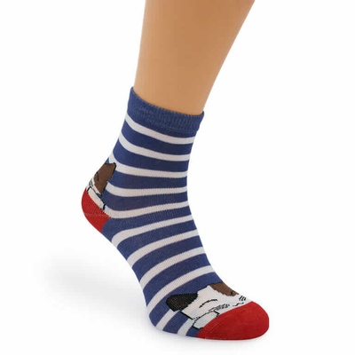 Шкарпетки гладкі, ТМ "Leostep", антрацит, 35-37 4002314025 фото